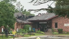 Downers Grove church catches fire