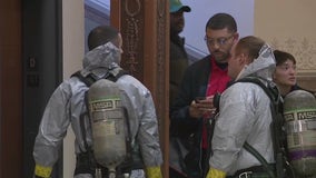 Milwaukee City Hall hazmat response