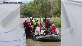 Fire crews from Oakland respond to natural disasters