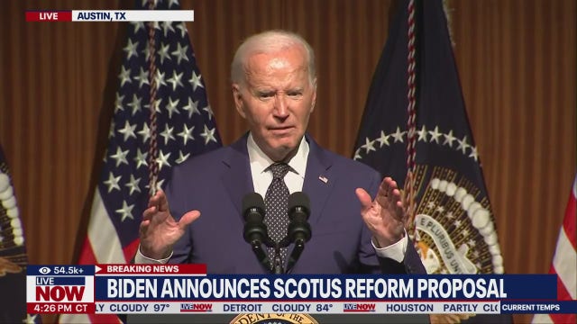 Biden speaks at LBJ Presidential Library to commemorate Civil Rights Act