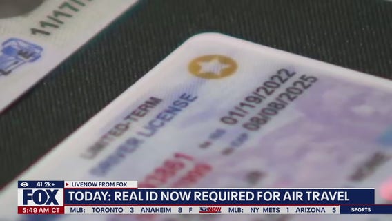 Will REAL ID be required for other transportation after May 7?