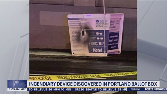 Incendiary device discovered in Portland, OR ballot box