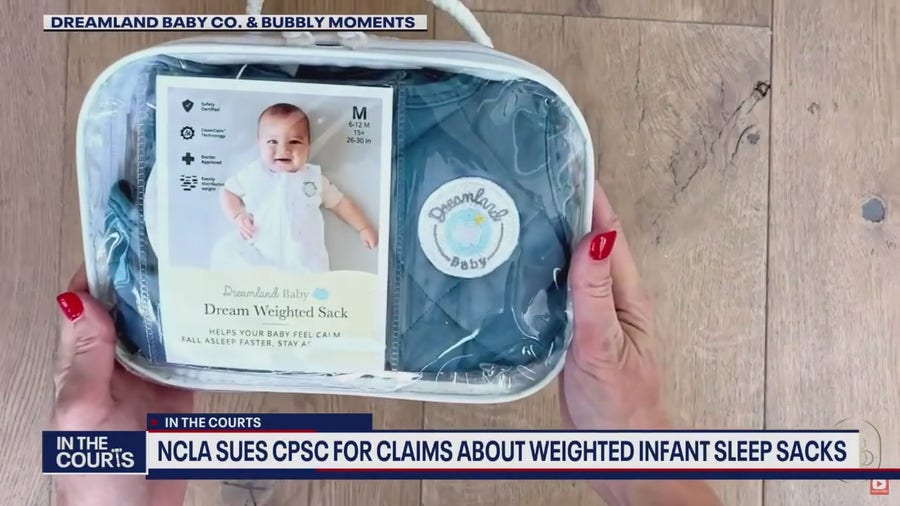 NCLA files lawsuit about weighted infant sleep sacks