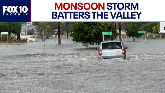 Monsoon: Powerful storm leaves mark on Phoenix