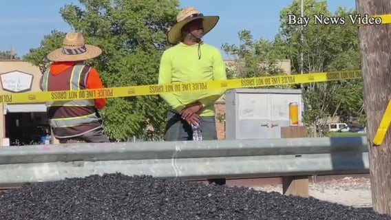 Construction worker killed in Brentwood in paving accident