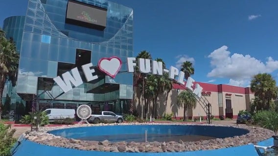 Everything inside Funplex in Alief must go - auction this week