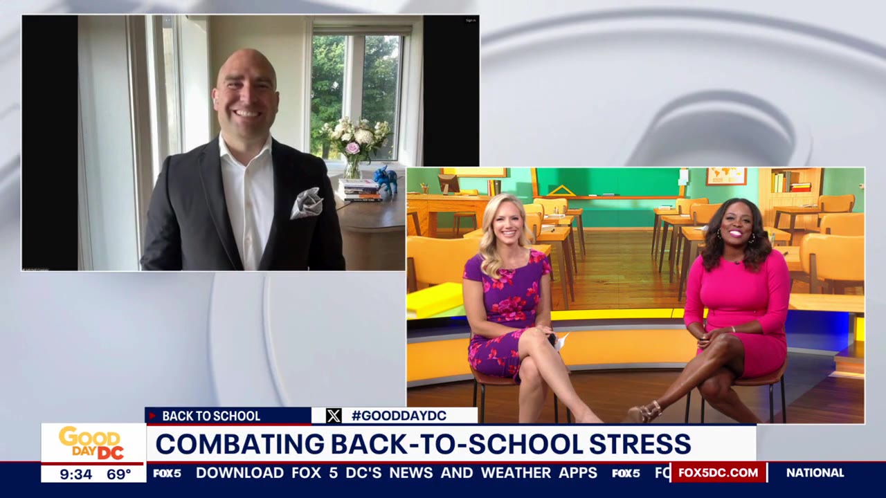 Keeping calm amid back-to-school stress