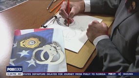 Temple Public Safety employee artwork displayed in DC exhibit