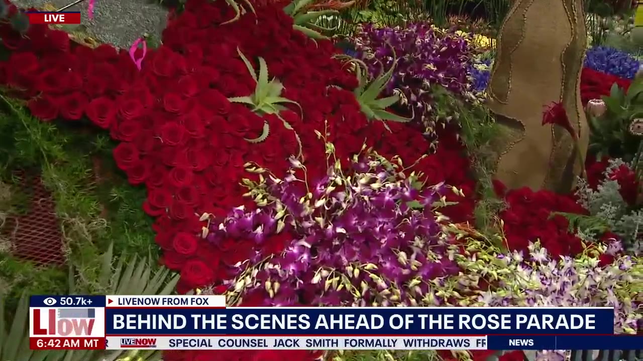 Rose Parade Preview: Behind the scenes float prep