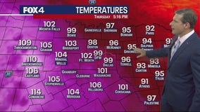 Dallas weather: August 22 evening forecast