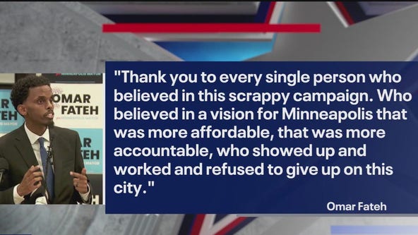 Omar Fateh comes up short in Minneapolis mayoral race