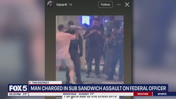 DOJ worker fired after allegedly throwing sandwich at federal officer: AG Bondi
