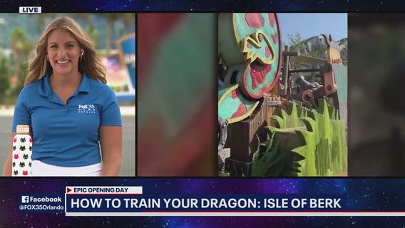 Epic Universe: Isle of Berk on Opening Day