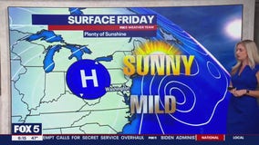 FOX 5 Weather forecast for Friday, October 18