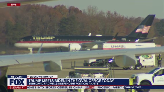 Biden, Trump meet at the White House for transition talks