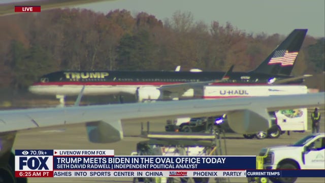 Biden, Trump meet at the White House for transition talks