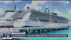 AAA projects 21.7M Americans will go on ocean cruises