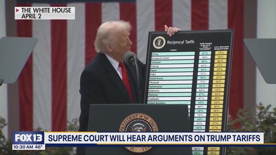 US Supreme Court to hear arguments on Trump tariffs