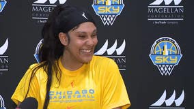 Sky rookie Kamilla Cardoso talks the team's new practice facility and more