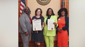 Dana Fowle honored at state capitol