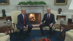 Biden, Trump meet at the White House for transition talks [RAW]