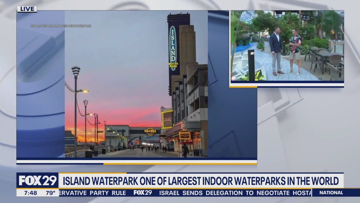 Richard checks out Island Waterpark in Atlantic City