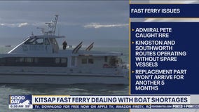 Kitsap fast ferry dealing with boat shortages