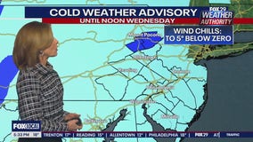 Weather Authority: 5 p.m. Tuesday forecast