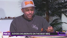 Culinary chefs and a food influencer judge Houston BBQ