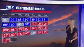 Austin weather: Warm temps into October