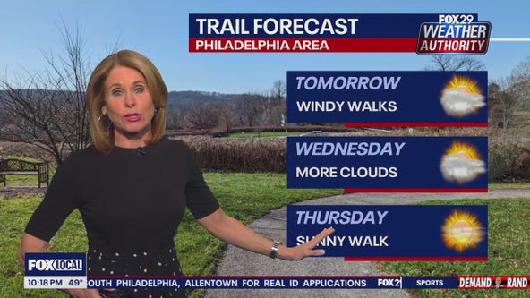 Weather Authority: Monday 10 p.m. forecast