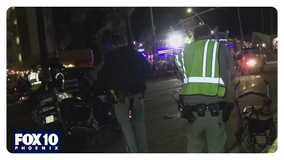 9 hurt after motorcycle cop crashes during parade