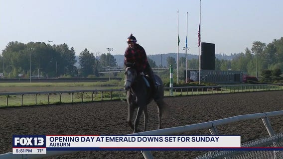 Opening day at Emerald Downs set for Sunday