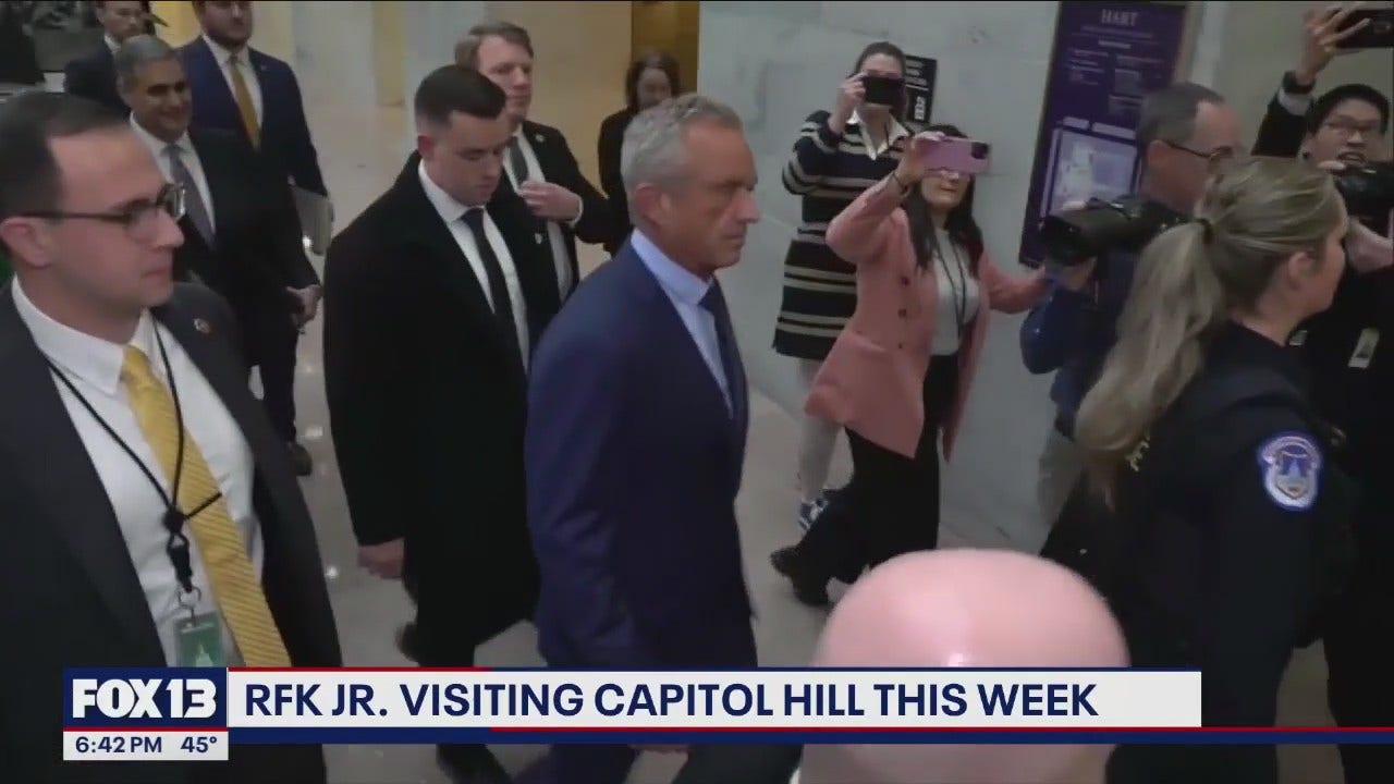 RFK Jr. To Visit Capitol Hill This Week | FOX 13 Seattle