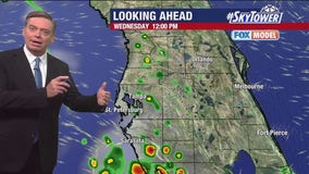 Tampa Bay weather | Scattered thunderstorms Wednesday