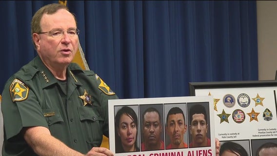 Sheriff Grady Judd: Group of illegal immigrants stole nearly $1.7 million in property across Florida