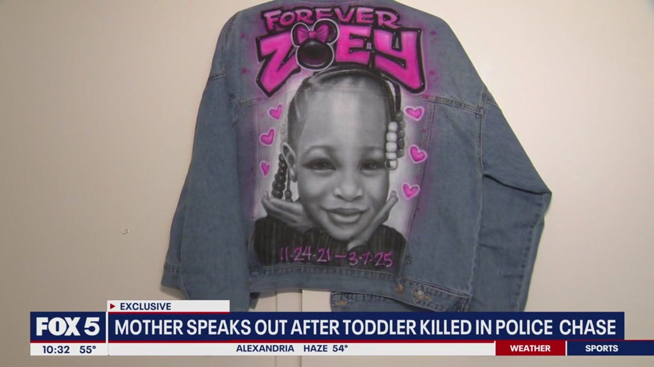 Mom speaks out after toddler killed in police-involved crash | FOX 5 DC