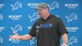 Detroit Lions coach Dan Campbell talks mindset ahead of 49ers