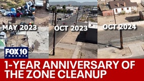 The Zone cleanup anniversary shows major improvement