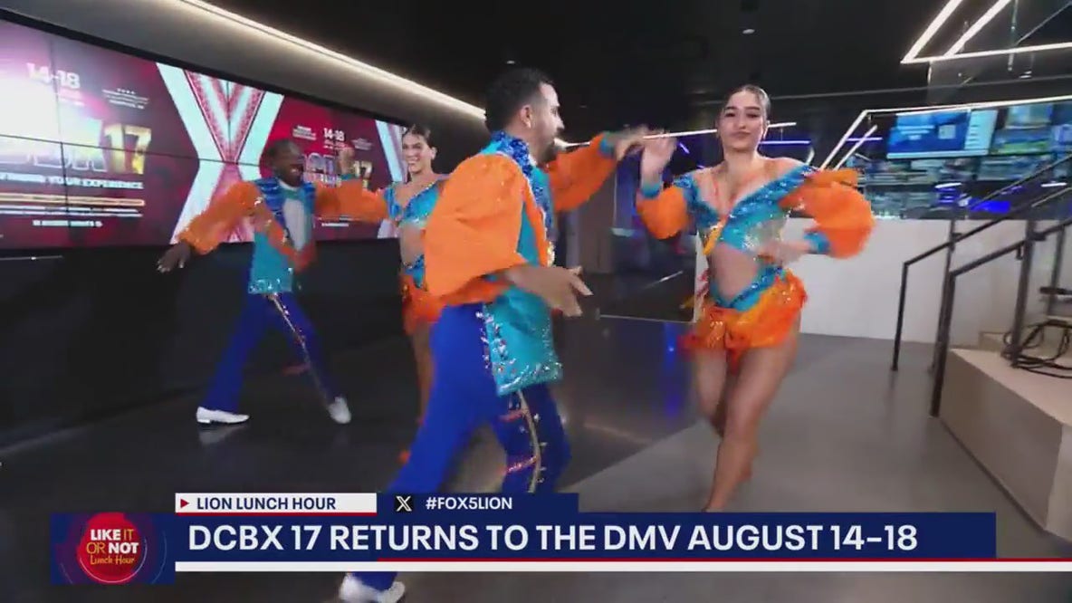 DCBX 17 dances in the Fox 5 studio!