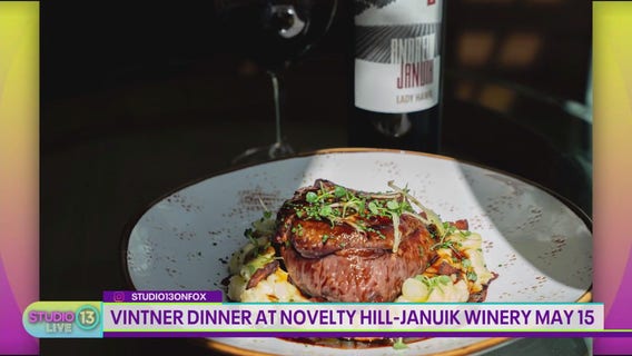 Emerald Eats: Vintner dinner at Novelty Hill-Januik Winery on May 15