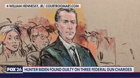 Hunter Biden found guilty on federal gun charges