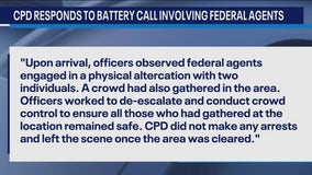 Federal agents clash with two people in Lake View East, police say