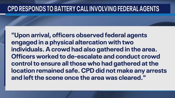 Federal agents clash with two people in Lake View East, police say