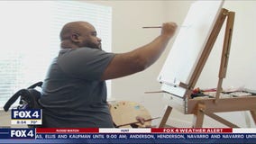 Program uses art therapy to help wounded warriors