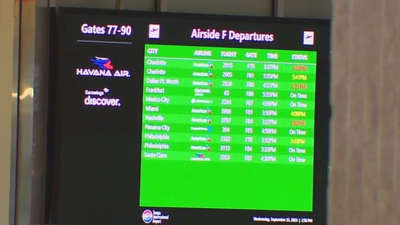 Tampa International Airport suspending operations ahead of Hurricane Helene