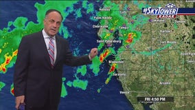 Tampa weather | Rain moving inland