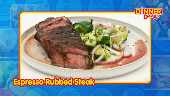Dinner DeeAs: Espresso-Rubbed Steak
