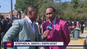 Stephen A. Smith live at Howard University