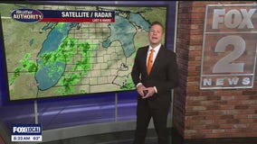 Tuesday showers and possible afternoon storms